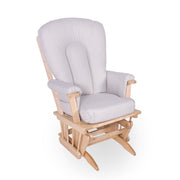 Chaise Berçante Bois - Naturel- Tissus sur commande spéciale-Goberce-Flip 610-GBE-B45-CHAISE-NATUREL-CLÉMENT