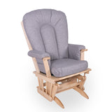 Chaise Berçante Bois - Naturel- Tissus sur commande spéciale-Goberce-Reboot 061-GBE-B45-CHAISE-NATUREL-CLÉMENT