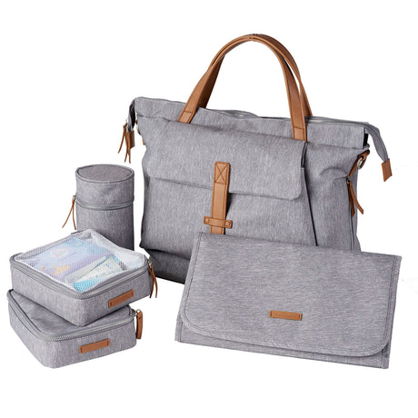Sac à Couches Erin - Gris-Bababing-BAI-BB75-001-CLÉMENT