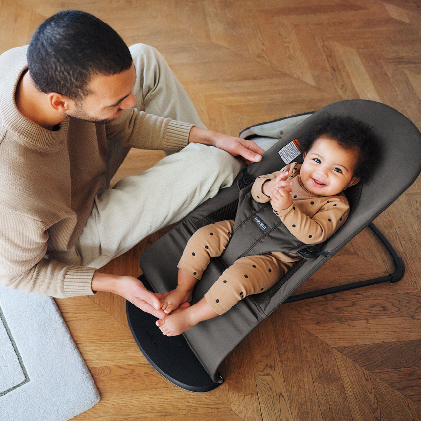 Siège Berçant Balance Soft - Gris Foncé-Babybjorn-BAJ-005021US-CLÉMENT