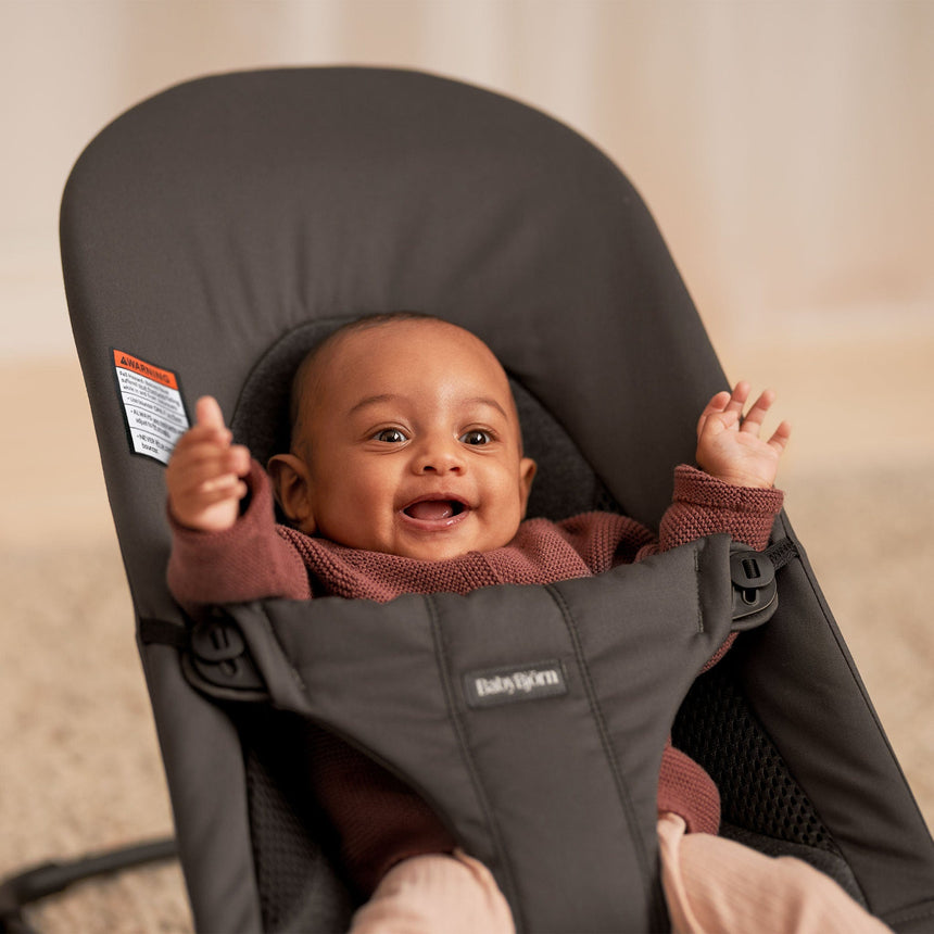 Siège Berçant Balance Soft - Gris Foncé-Babybjorn-BAJ-005021US-CLÉMENT