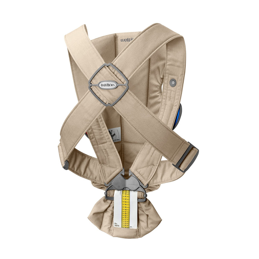 Porte-Bébé Mini - Wooven Beige-Babybjorn-BAJ-021026CA-CLÉMENT