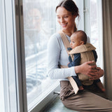 Porte-Bébé Mini - Wooven Beige-Babybjorn-BAJ-021026CA-CLÉMENT
