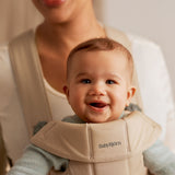 Porte-Bébé Mini - Wooven Beige-Babybjorn-BAJ-021026CA-CLÉMENT