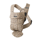 Porte-Bébé Mini - Wooven Imprimé Beige / Gris Foncé-Babybjorn-BAJ-021038CA-CLÉMENT