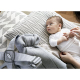 Porte-Bébé Mini 3D Jersey - Gris Light-Babybjorn-BAJ-021072CA-CLÉMENT