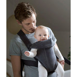 Porte-Bébé Mini 3D Jersey - Gris Foncé-Babybjorn-BAJ-021084CA-CLÉMENT