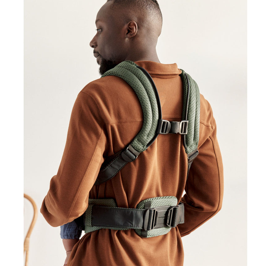 Porte-Bébé Harmony - Vert Foncé 3D mesh-Babybjorn-BAJ-088047CA-CLÉMENT