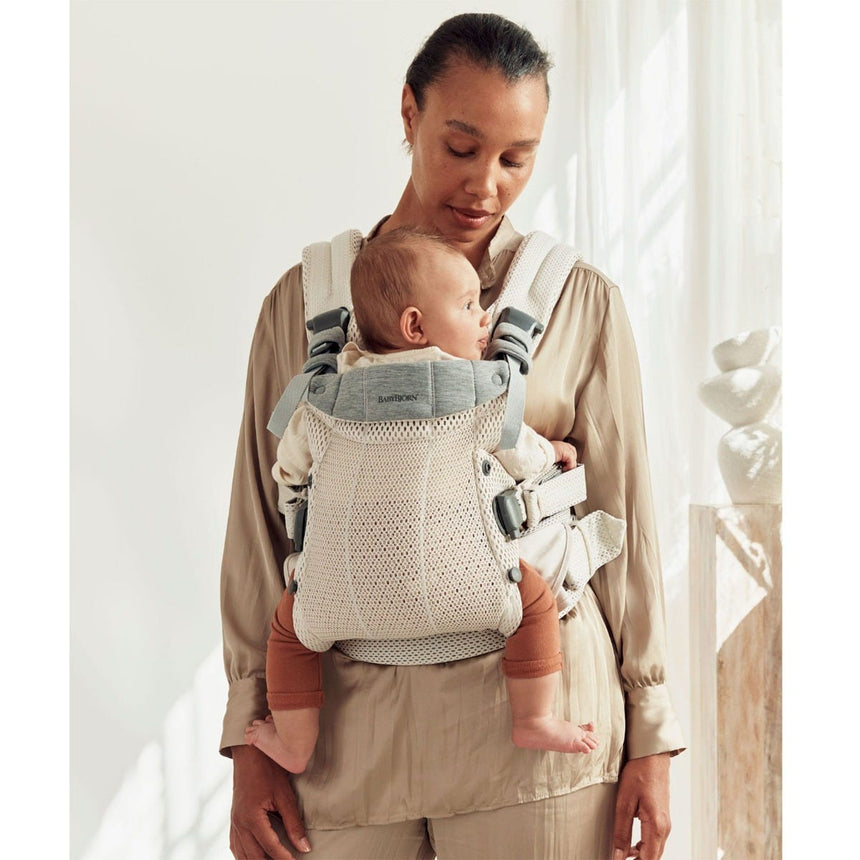 Porte-Bébé Harmony - Crème 3D mesh-Babybjorn-BAJ-088088CA-CLÉMENT