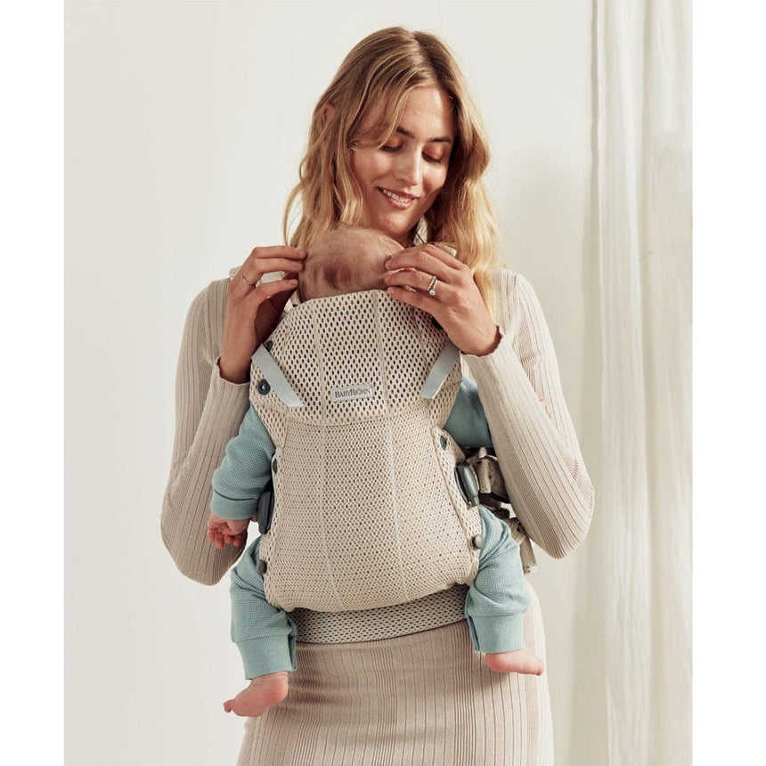 Porte-Bébé Harmony - Crème 3D mesh-Babybjorn-BAJ-088088CA-CLÉMENT