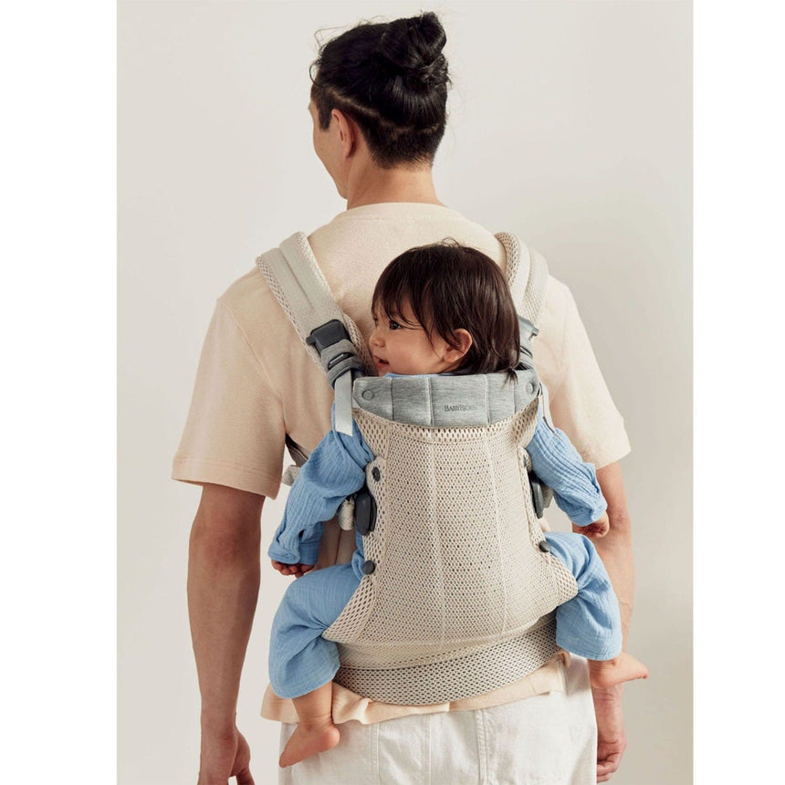 Porte-Bébé Harmony - Crème 3D mesh-Babybjorn-BAJ-088088CA-CLÉMENT