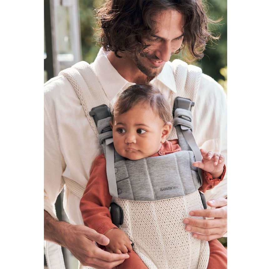 Porte-Bébé Harmony - Crème 3D mesh-Babybjorn-BAJ-088088CA-CLÉMENT