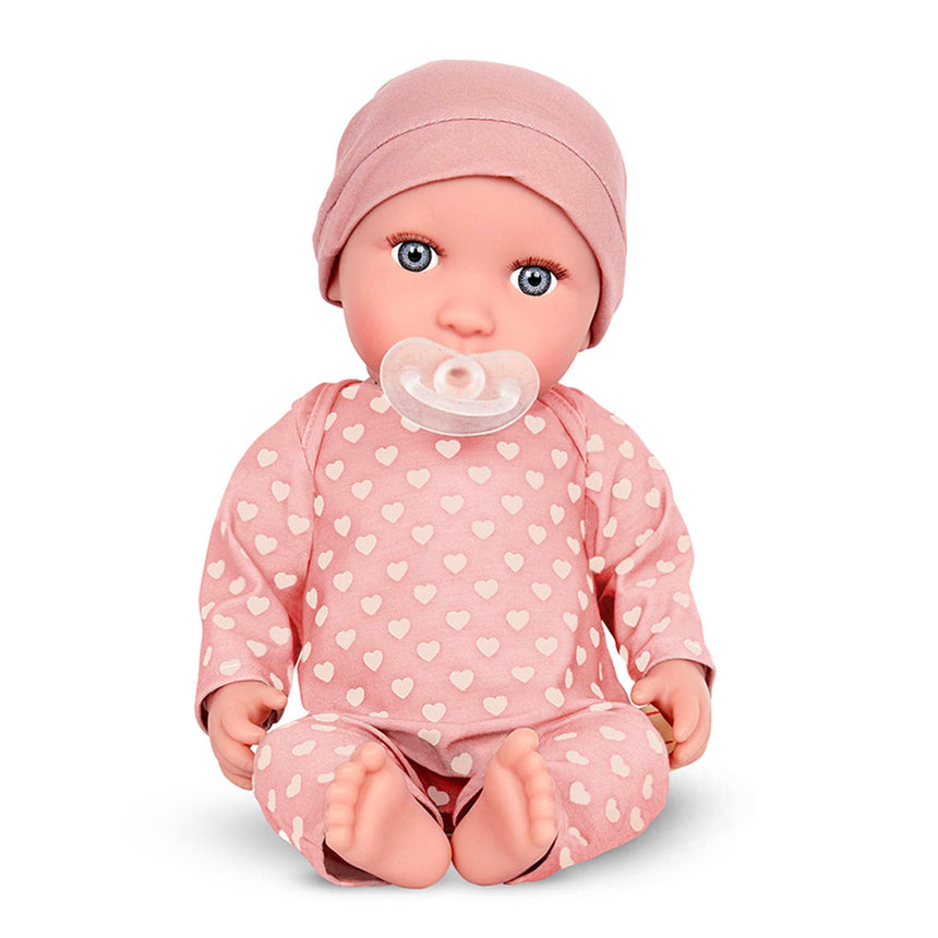 Poupée avec Pyjama Rose-Babi-BBI-024LBY7216-CLÉMENT