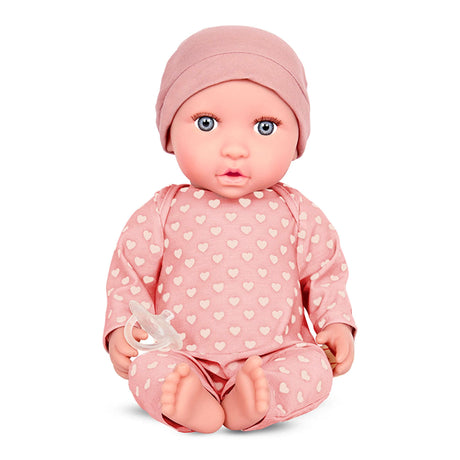 Poupée avec Pyjama Rose-Babi-BBI-024LBY7216-CLÉMENT