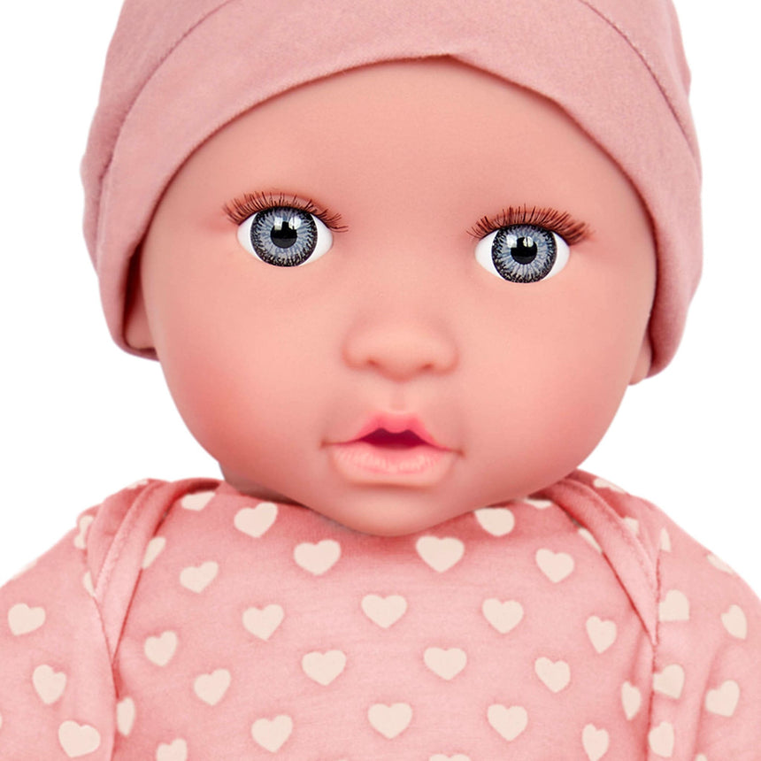 Poupée avec Pyjama Rose-Babi-BBI-024LBY7216-CLÉMENT