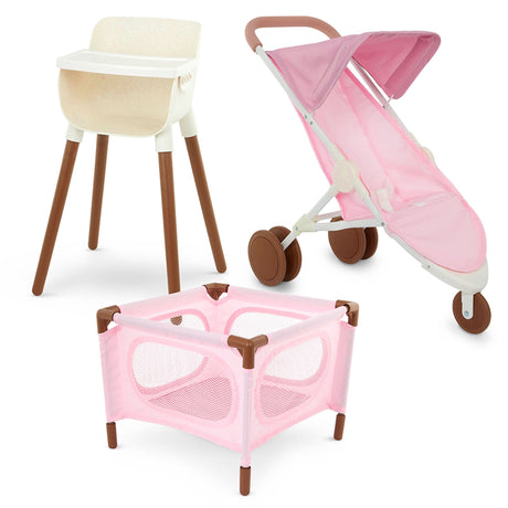 Ensemble 3-en-1 pour Poupée-Babi-BBI-024LBY7622-CLÉMENT