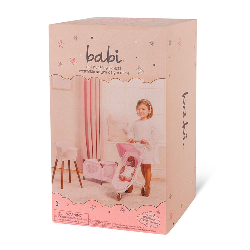 Ensemble 3-en-1 pour Poupée-Babi-BBI-024LBY7622-CLÉMENT
