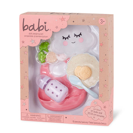 Ensemble Repas pour Poupée-Babi-BBI-024LBY7624-CLÉMENT