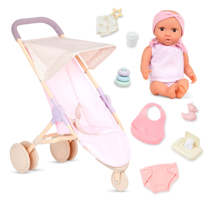 Ensemble Poupée, Poussette Et Accessoires-Babi-BBI-024LBY7691-CLÉMENT