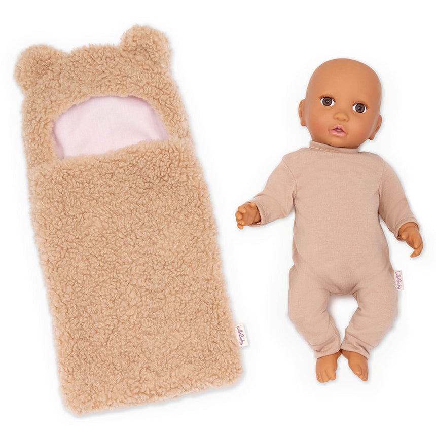 Poupée Nouveau-Née et Sac de Nuit Câlin-Babi-BBI-024LBY7696-CLÉMENT