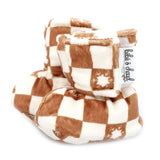 Pantoufle Velux Damier 6-18mois-Bebe O Chaud-Ivoire-6-9 m-BBO-DAMIER-2-CLÉMENT