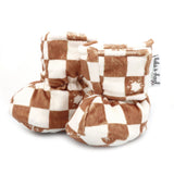 Pantoufle Velux Damier 6-18mois-Bebe O Chaud-BBO-DAMIER-2-CLÉMENT