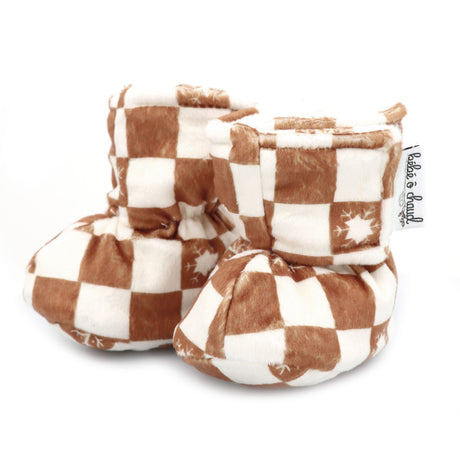 Pantoufle Velux Damier 6-18mois-Bebe O Chaud-BBO-DAMIER-2-CLÉMENT