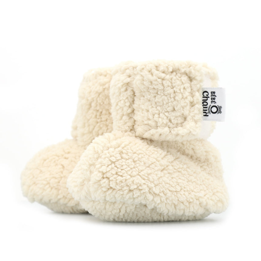 Pantoufles Sherpa 6-24mois-Bebe O Chaud-Ivoire-6-9 m-BBO-SHERPA-2-CLÉMENT