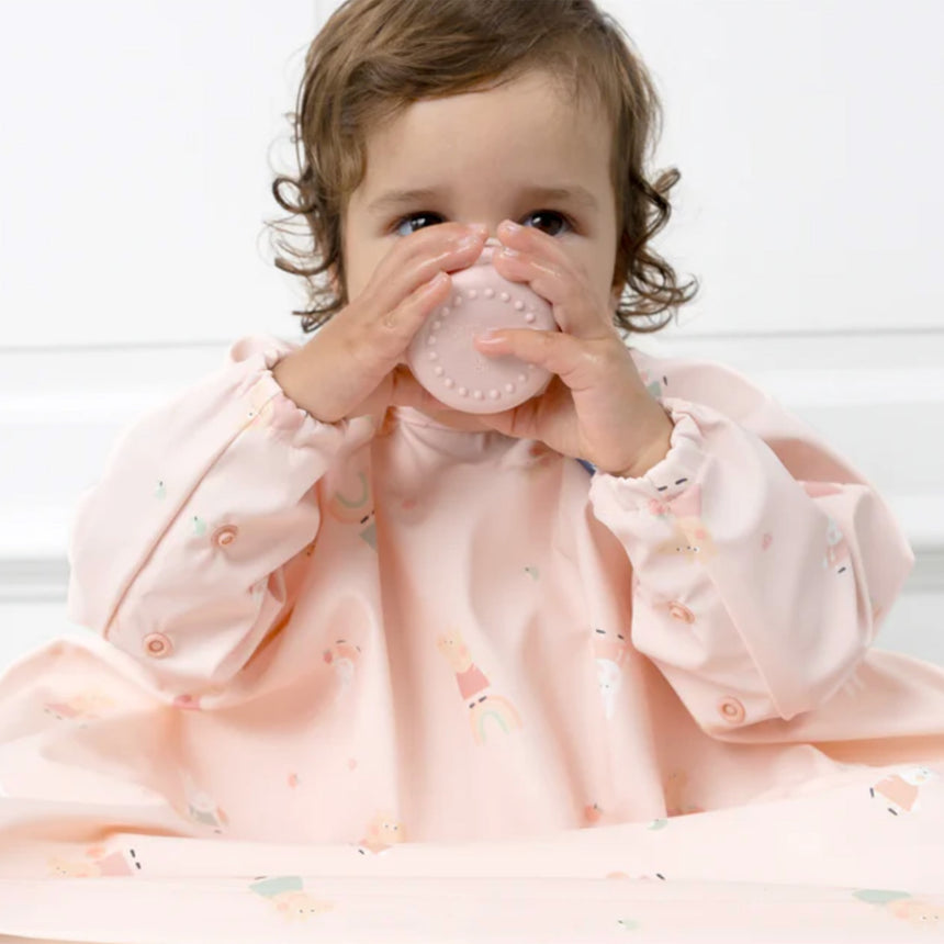 Bavoir à Manches Longues - Peppa Pig-Bibado-BDO-BIB504R-CLÉMENT