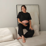 Pantalon Maternité Confort-Bella Maternite-BEA-2268056C-NOI-CLÉMENT
