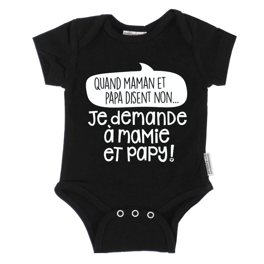 Cache-Couche Mamie Papy 3-12m-Bedaine Love-Noir-3-6 m-BEL-CC-N-12-CLÉMENT