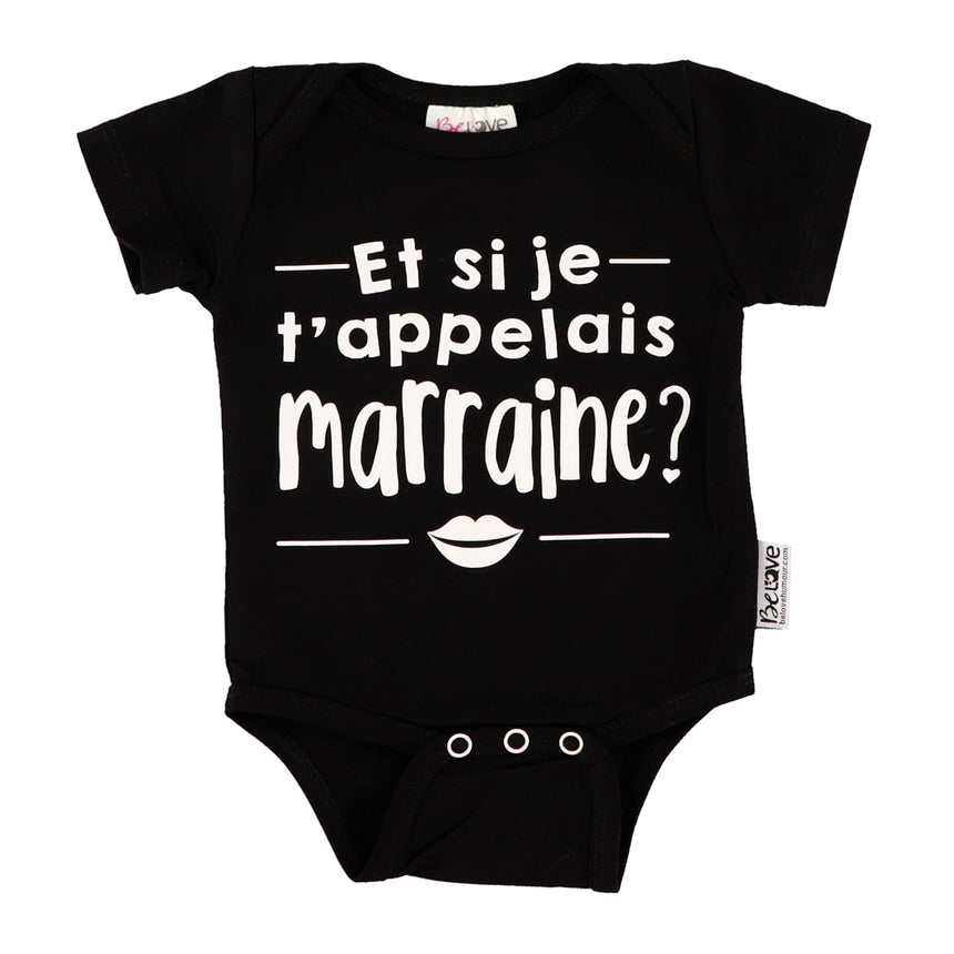 Cache-Couche Marraine 0-12mois-Bedaine Love-BEL-CC-N-32-CLÉMENT