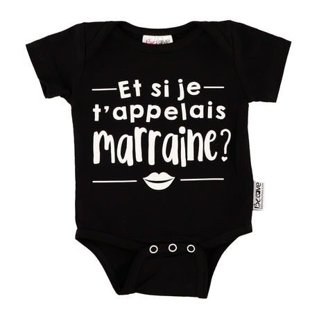 Cache-Couche Marraine 0-12mois-Bedaine Love-Noir-0-3 m-BEL-CC-N-32-CLÉMENT