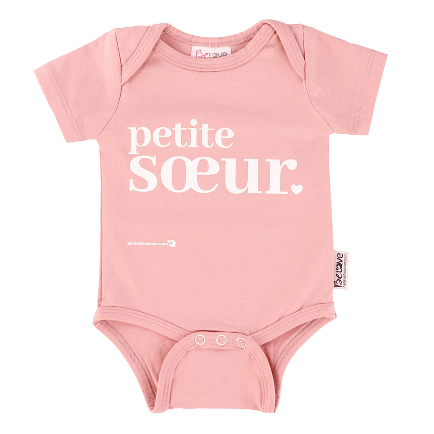 Cache-Couche Petite Soeur 0-12mois-Bedaine Love-Rose-0-3 m-BEL-CC-RO-VR-CLÉMENT