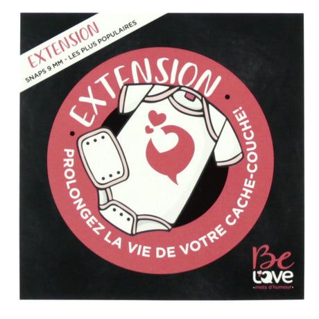 Extension Cache-Couche 0-24mois-Bedaine Love-BEL-EXT-B-CLÉMENT