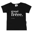 T-shirt Grand Frère 12-18mois-Bedaine Love-Noir-12-18 m-BEL-TS-RO-N-1-CLÉMENT
