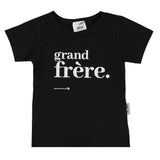 T-shirt Grand Frère 12-18mois-Bedaine Love-Noir-12-18 m-BEL-TS-RO-N-1-CLÉMENT
