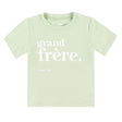 T-shirt Grand Frère 12-18mois-Bedaine Love-Sauge-12 m-BEL-TS-RO-V-F1-CLÉMENT