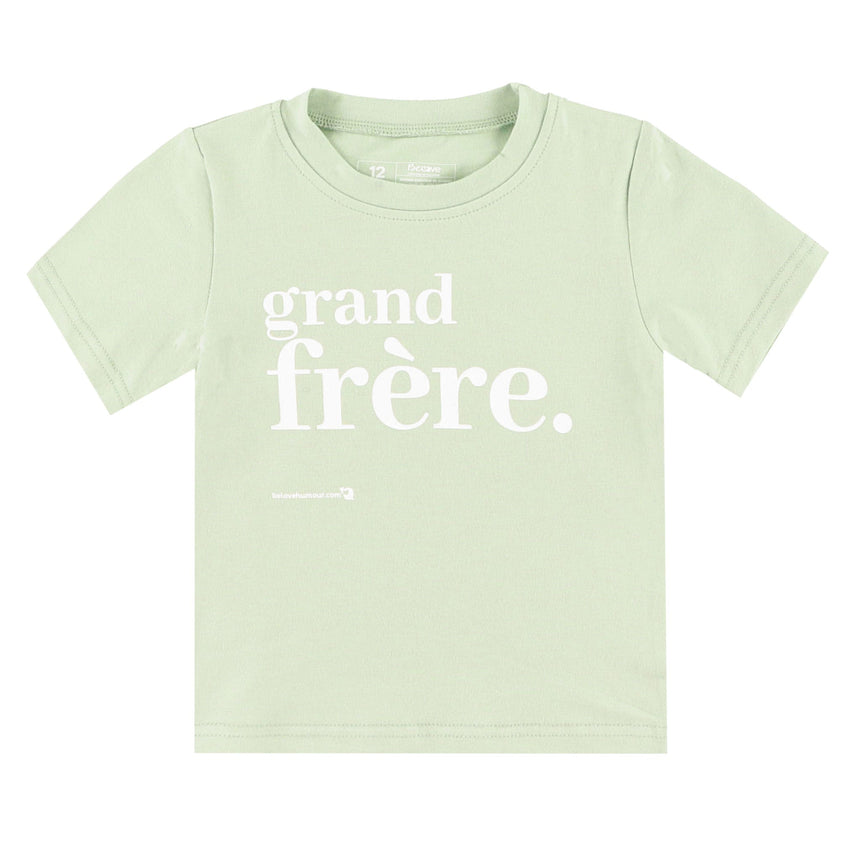 T-shirt Grand Frère 2-6ans-Bedaine Love-BEL-TS-RO-V-F2-CLÉMENT
