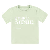 T-shirt Grande Soeur 12-18mois-Bedaine Love-Sauge-12 m-BEL-TS-RO-V-S1-CLÉMENT