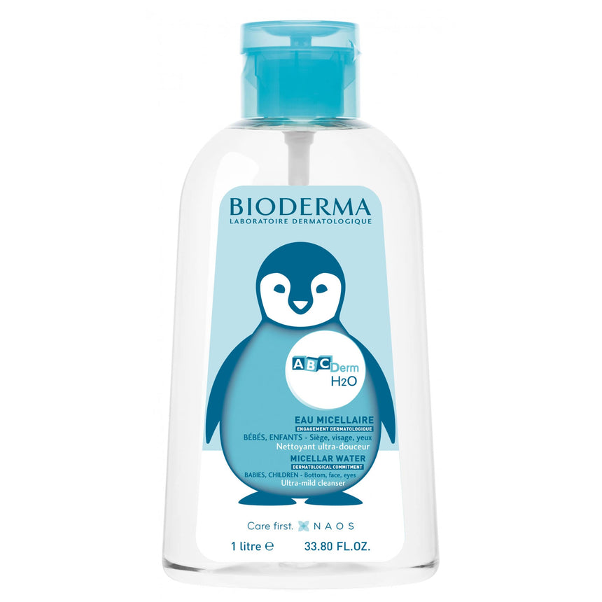 ABCDerm H2O Eau Micellaire 1L-Bioderma-BIO-28810B-CLÉMENT