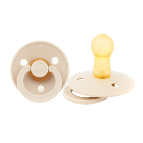 Suce Bibs(2) 0-6mois - Beige (Grandeur 1)-Bibs-BIS-110285-CLÉMENT
