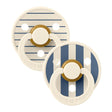Suce Studio (2) 0-6m - Ivoire Bleu (Grandeur 1)-Bibs-BIS-11015105-CLÉMENT