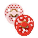 Suce Bibs (2) 0-6mois - Pois Rose (Grandeur 1)-Bibs-BIS-11034103-CLÉMENT