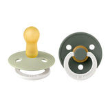 Suce BIBS (2) 0-6mois - Glow Sauge / Pin (Grandeur 1)-Bibs-BIS-110479-CLÉMENT