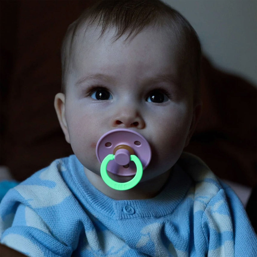 Suce BIBS (2) 0-6mois - Glow Hush / Raisin (Grandeur 1)-Bibs-BIS-110481-CLÉMENT