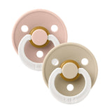 Suce Bibs (2) 6-18mois - Glow Rose Ivoire (Grandeur 2)-Bibs-BIS-120243-CLÉMENT
