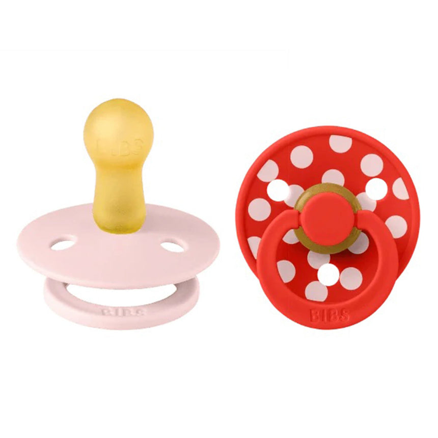 Suce Bibs (2) 6-18mois - Pois Rose (Grandeur 2)-Bibs-BIS-12034103-CLÉMENT