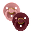 Suce Bibs (2) 6-18mois - Rose / Sureau (Grandeur 2)-Bibs-BIS-120433-CLÉMENT