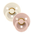 Suce Bibs (2) 18-36mois - Ivoire / Blush (Grandeur 3)-Bibs-BIS-130253-CLÉMENT